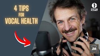 4 Vocal Health Tips for Voiceover Artists amp Audiobook Narrators [upl. by Aranat]