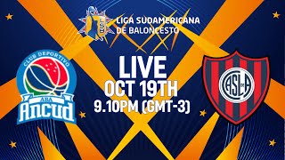 ABA Ancud v San Lorenzo Almagro  Full Basketball Game  Liga Sudamericana de Baloncesto FIBA 2024 [upl. by Bing]