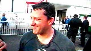 2012 Good Sam Roadside Assistance 500  TONY STEWART INTERVIEW [upl. by Cade]