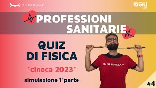 Simulazione Test Professioni Sanitarie 2024  Quiz Fisica [upl. by Anyalram93]