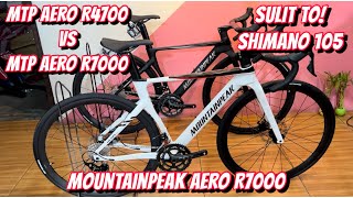 Mountainpeak Aero R7000 Road  Bike check  DJ CYCLE RIDE BIKE SHOP [upl. by Hinch]