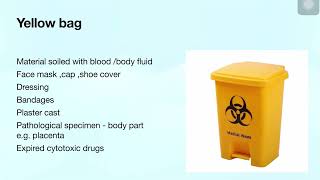 Biomedical waste management  OSCE MEDICINE [upl. by Justina]