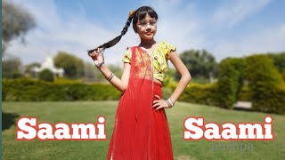 Sami Sami Song  Dance  Abhigyaa Jain Dance  Allu Arjun  Rashmika Sami Sami Dance Pushpa Hindi [upl. by Kreager]