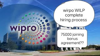 Wipro WILP complete hiring process 2024 wipro wiprowilp wilp hiring complete process 2024 [upl. by Dita]