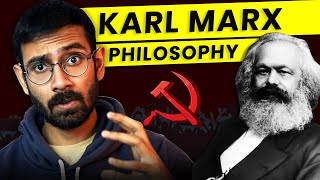 Philosophy of Karl Marx in Hindi lecture1 [upl. by Llerrah]