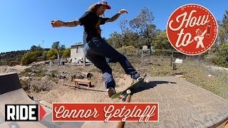 HowTo Skateboarding Half Cab Hurricane with Connor Getzlaff [upl. by Aelaza]