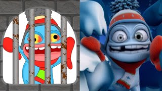 Crazy Frog  Last Christmas Drawing meme 🤣 Crazy frog Cartoon Funny [upl. by Rehotsirhc266]