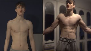 Skinny Kid 3 Month Body Transformation [upl. by Rosenblatt562]