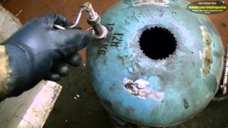 Waste Oil Buring water heater pt2 [upl. by Eahsal]