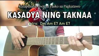 Kasadya Ning Taknaa  Guitar Chords [upl. by Jenkel]