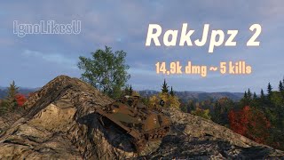 RakJpz 2 ACE with epic ending with 149k dmg and 5 kills  WoTC uncut [upl. by Felten465]