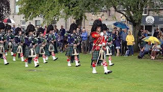 Ballater Pipe Band play Colins Cattle Shoals of Herring amp I See Mull set for Beating Retreat 2019 [upl. by Atinrahs]