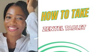 How to take Zentel Albendazole tablet [upl. by Thedrick850]