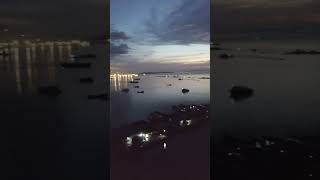 Preah Sihanouk Port at Night cambodia phnompenhcitytour city asiancapital phnompenhcity dji [upl. by Randy]