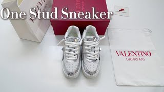 VALENTINO GARAVANI One Stud Sneaker Review [upl. by Aon]