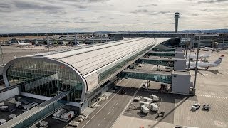 Offisiell åpning nye Oslo lufthavn [upl. by Luapnoj]