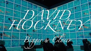 🏊 David Hockney Bigger amp Closer at Lightroom  London Exhibition  Granary Square  Coal Drops Yard [upl. by Yrallam688]