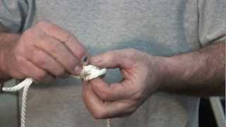 How to Properly Tie a Flagpole Knot [upl. by Inverson]