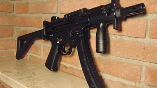 Heckler amp Koch MP5 KPDW CO2 Kal 45mm Stahl BB  Review und Schusstest [upl. by Nich]