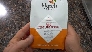 Klatch Coffee Review  WBC Worlds Best Espresso Best coffee in California [upl. by Gilliam]