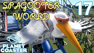 Planet Coaster SPAGOOTER WORLD  Part 17  BIRB COASTER [upl. by Launcelot]