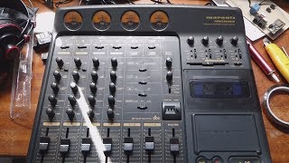 Repair MultiTrack Recorder Cassette Motor Speed Tascam Yamaha Fostex Sony [upl. by Doble]