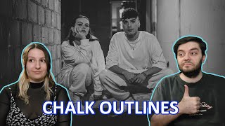 Ren X Chinchilla  Chalk Outlines live Reaction [upl. by Llednik]