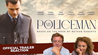 MY POLICEMAN Official Trailer  HARRY STYLES  The Popcorn Junkies Reaction [upl. by Roach439]