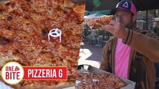 Barstool Pizza Review  Pizzeria G Garden City NY presented by Omega Accounting Solutions [upl. by Ekyt]