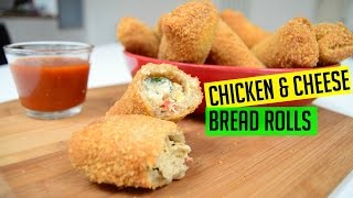 How to cook Bread Rolls with Chicken and Cheese recipe  Ramadan Recipe  Cook with Anisa [upl. by Seugram243]