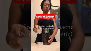 Cloves Mouthwash toothacherelief antibacterial mouthwash [upl. by Aiset462]