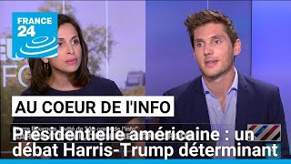 Pierre Bourgois quotLe débat du 10 septembre va obliger Kamala Harris à se dévoiler sur le fondquot [upl. by Lorien]