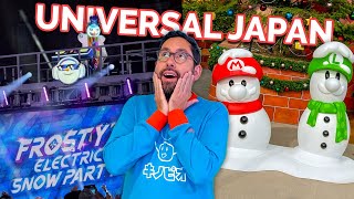 Everything You Can Enjoy  Christmas at Universal Studios Japan [upl. by Kirsch]