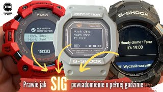 SIG  w DW H5600  Hourly Chime prawie jak SIG w G Shock G Squad ciekawostki by Matej G Shock [upl. by Liris]