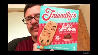 Friendly’s Fudge Brownie Ice Cream Bars Review [upl. by Cobbie]