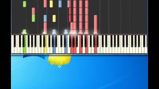 Calling occupants of interplanetary craft Carpenters Piano tutorial by Synthesia [upl. by Felix738]