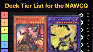 MY DECK TIER LIST FOR THE NAWCQ SEASON [upl. by Kiel]