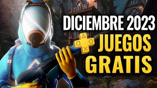 LOS JUEGOS GRATIS DICIEMBRE 2023 PLAYSTATION PLUS PS4 amp PS5 [upl. by Drofnats]