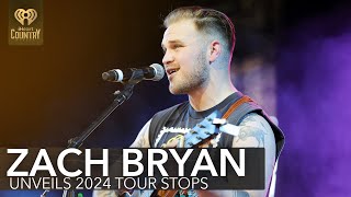 Zach Bryan Unveils 2024 Tour Stops With Jason Isbell Sheryl Crow amp More  Fast Facts [upl. by Dickson]