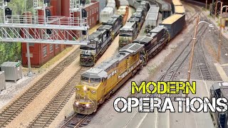 Realistic Operations  Woodchip Trains and Paper Mills in HO Scale [upl. by Ahsart]