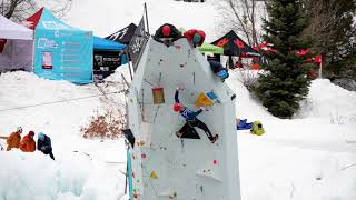 Tyler Kempney  UIAA Ouray Ice Fest 2024 Finals [upl. by Ane]