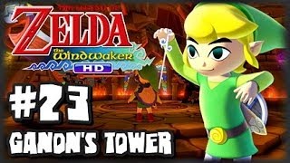 The Legend of Zelda Wind Waker HD Wii U  1080p Part 23  Ganons Tower 12 [upl. by Doraj]