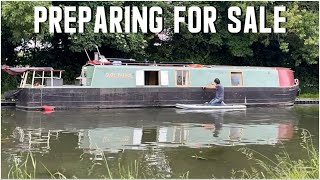 546 PREPARING narrowboat FOR SALE [upl. by Oberon]