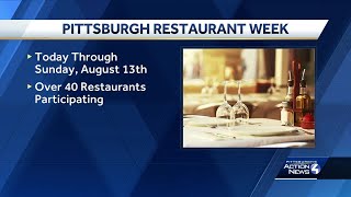 Its Pittsburgh Restaurant Week [upl. by Sirovaj]