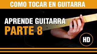 Clases de guitarra para principiantes  Parte 8 tutarrascomar [upl. by Lowery54]