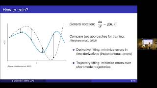 CCSS Meeting 64 Neural ODEs and stochastic methods for datadriven model closures [upl. by Airtemak]