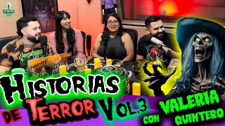 EP49 HISTORIAS DE TERROR VOL3 CON VALERIA HISTORIAS DE HORROR terrorymisterio terrors terror [upl. by Ahsitam]