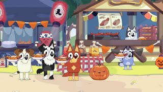 Bluey Halloween FastFood Stand 02 [upl. by Rosio]