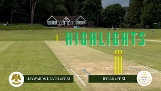 Highlights HHCC 1st XI v Ifield 1st XI 31082024 [upl. by Biegel]