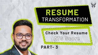 Beat the Applicant Tracking System ATS Check Your Resume Score  Itvedant [upl. by Yenroc]